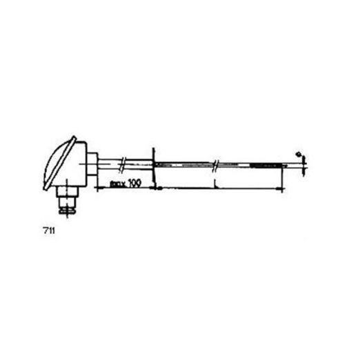 Температурный зонд RTD - 711 - MESEL S.L - Pt100 / Pt1000 / термопара типа J