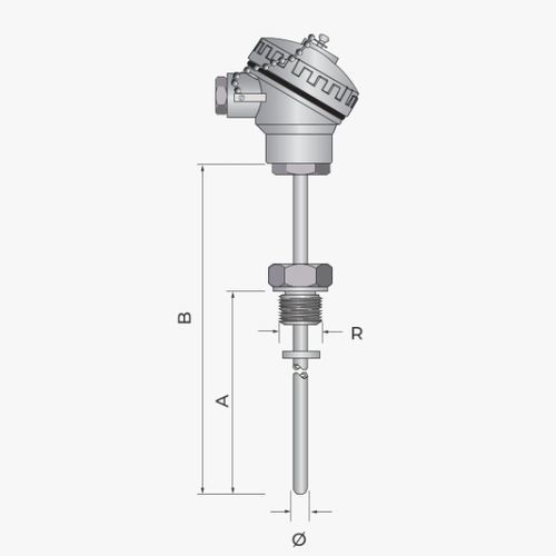 Температурный зонд RTD - MODELO 512 - MESEL S.L - Pt100 / Pt1000 / термопара типа J
