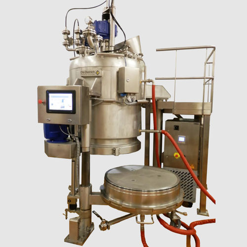 Жидкостный фильтр сушителя - Filtering Bottom Extractor - De Dietrich - вакуумный / для процесса / для тонкой фильтрации
