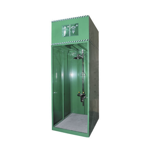 Напольный аварийный душ - ESW-OWT-630-1260 - IST Safety Ltd - фонтан для промывки глаз/лица / с резервуаром / для интерьера