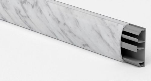 Кабельный лоток - 75 x 25 mm , 2 m | NEW FINISHES Series - CANALPLAST - из ПВХ / для кабеля и плинтуса