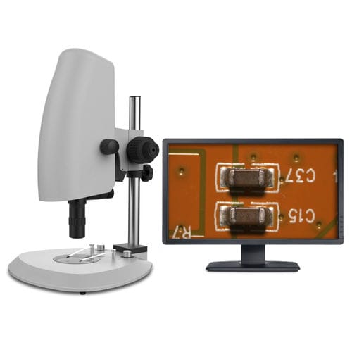 Оптический видеомикроскоп - PW-OVM500 - PW Instruments (Guangdong) Co., Ltd. - для контроля / потолочный / со светодиодным освещением