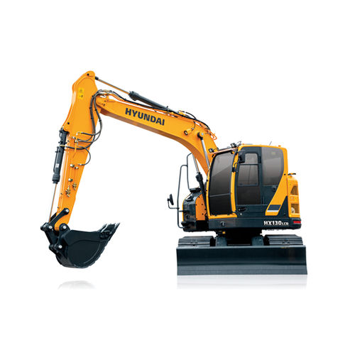 Промежуточный экскаватор - HX130LCR - HYUNDAI HEAYY INDUSTRIES - гусеничный / дизельный / для строительной площадки