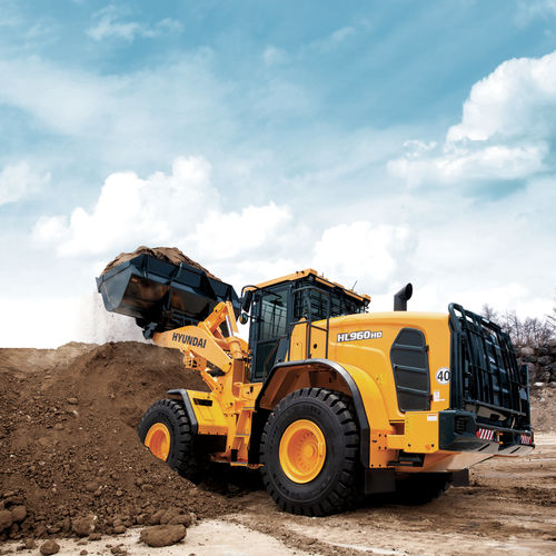 Погрузчик на колесах - HL965 - HYUNDAI HEAYY INDUSTRIES - для строительства / для шахт и карьеров / для разгрузочно-погрузочных работ