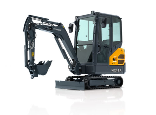 Промежуточный экскаватор - HX19A - HYUNDAI HEAYY INDUSTRIES - гусеничный / дизельный / для строительной площадки