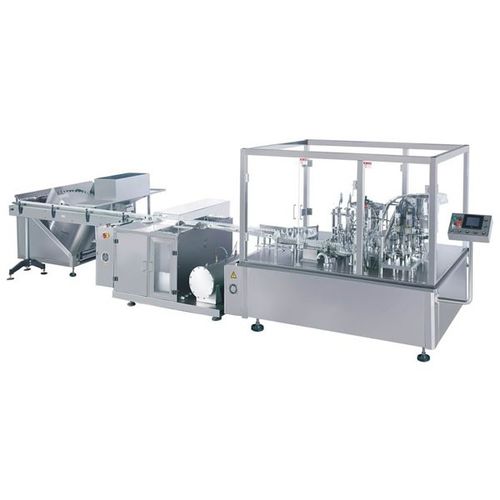 Автоматическая наполнительная машина - BYG4/2/2-100 - Liaoyang bright shine pharmaceutical machinery - для бутылок / для флаконов / лотка
