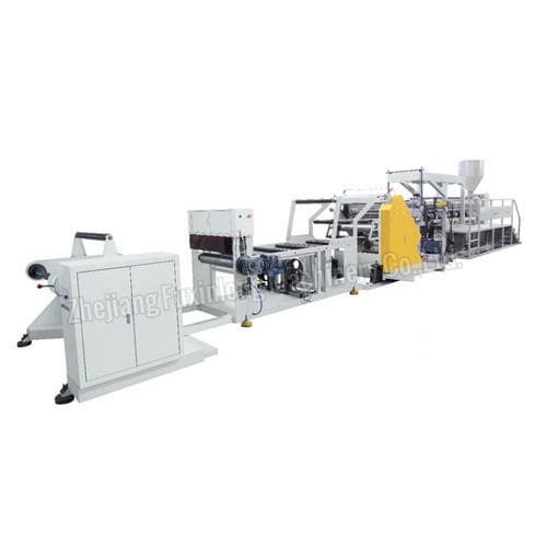 Однослойная экструзионная линия - FJL-PC-A - Zhejiang Fuxinlong Machinery Co.,Ltd - пластины из пластмассы / для PP / для PE