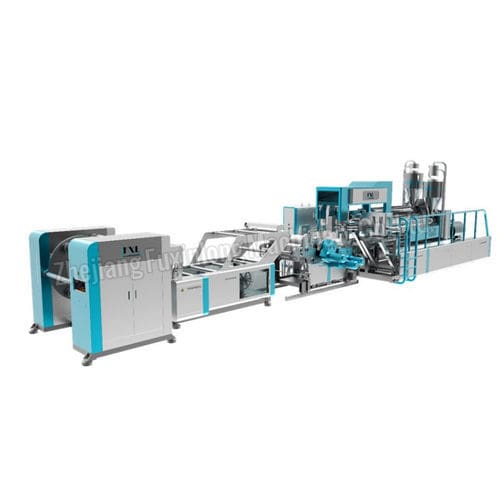 Многослойная коэкструзионная линия - FJL-SPC series - Zhejiang Fuxinlong Machinery Co.,Ltd - пластины из пластмассы / для PE / для PP