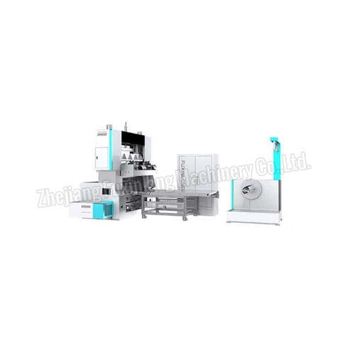 Штабелер для резки - FJL-1050/320 - Zhejiang Fuxinlong Machinery Co.,Ltd - для подносов / для упаковки / для стаканов