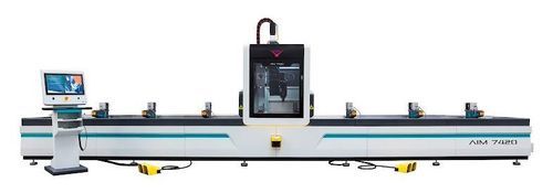 Многофункциональное оборудование для резки и обработки - AIM 7420 - YILMAZ MACHINE - ЧПУ / для алюминиевых профилей / для профилей ПВХ