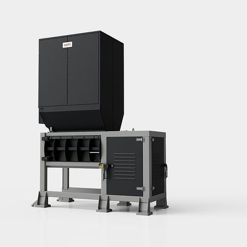 Первичный измельчитель - DR450 series - CAMEC srl - с 1 валом / для дерева / для картона