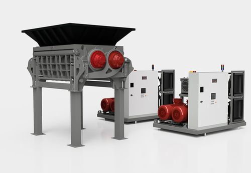 Первичный измельчитель - DR650 series - CAMEC srl - с 1 валом / для дерева / бумага