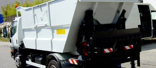 Мусоровоз задняя загрузка - EMS Machinery - дизельный / с уплотнителем