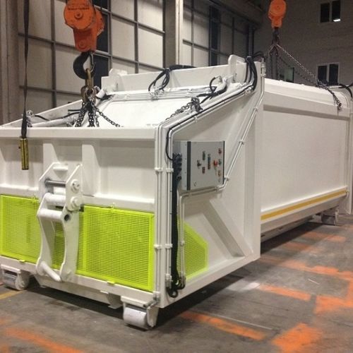 Уплотнитель отходов смешанные отходы - EMS Machinery - стационарный