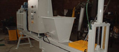 Упаковочный пресс для пластмассы - EMS Machinery - для отходов / для шпуль / для алюминия