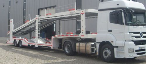 Полуприцеп для транспортных средств - EMS Machinery - с пневматической тормозной системой