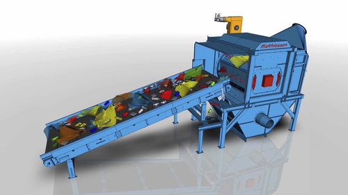 Сепаратор для пленки - Matthiessen Lagertechnik GmbH - ротационный