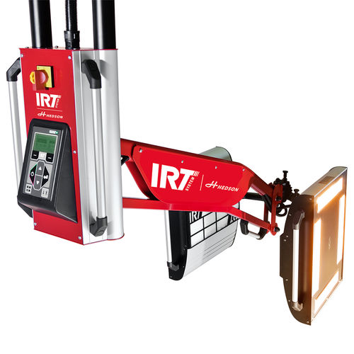 Осушитель на рейке - IRT 4-10 PCAUTO - Herkules Hebetechnik GmbH - инфракрасный / отвердевающий / с автоматическим контролем