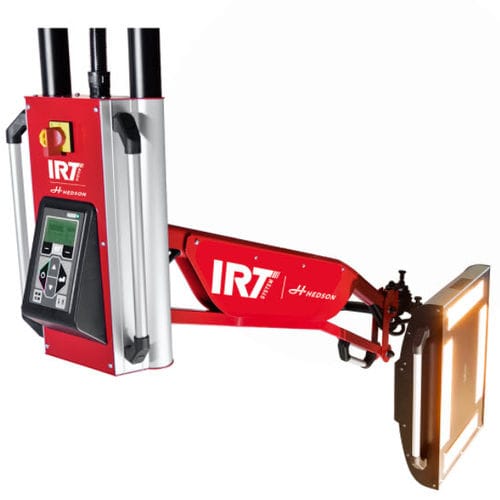 Осушитель на рейке - IRT 4-20 PCAUTO - Herkules Hebetechnik GmbH - инфракрасный / отвердевающий / с автоматическим контролем