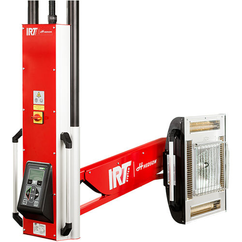 Осушитель на рейке - IRT COMBI 4-10 IR-UVA - Herkules Hebetechnik GmbH - инфракрасный / УФ / отвердевающий