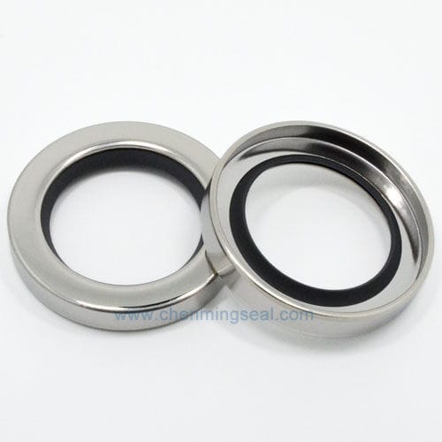Кромочный уплотнитель - CSL series - Ningbo Chenming Seals Manufacturing Co., Ltd. - из нержавеющей стали / из ПТФЭ / круговой