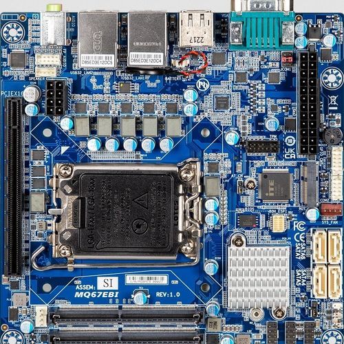 Материнская плата мини-ITX - mITX-Q67EB - IPC2U GmbH - Intel® Celeron® / Intel® Core i3 / Intel® Core i5