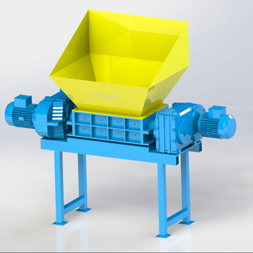 Двухвальный измельчитель - D2890 - Liantai Machinery - для дерева / для отходов / бумага