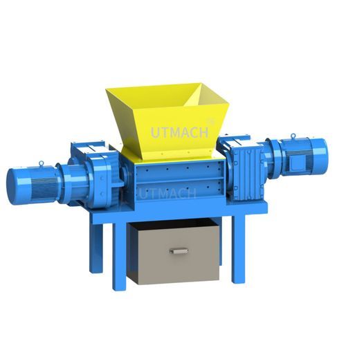 Измельчитель с 2 валами - D - Liantai Machinery - бумага / пластмасса