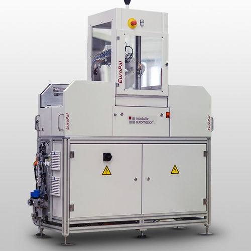 Штабелер для подносов - EuroPal RTS series - modular automation GmbH - для обрабатываемых деталей / роботизированный / модульный