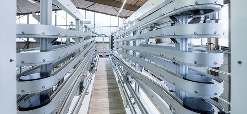 Цепной конвейер - Alpine - modular automation GmbH - спиральный / накопительный / для хранения