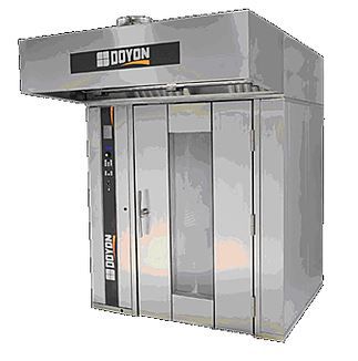 Печь для пищевой промышленности с вращающейся тележкой - SRO2 - Doyon Equipment - для хлеба / варочная / электрическая