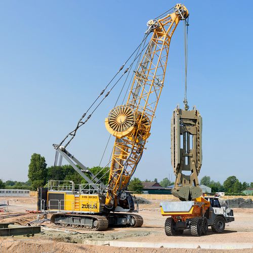 Башенный кран для тяжелых условий эксплуатации - HS 8130.1 - Liebherr Cranes - гусеничный / решетка / портовый