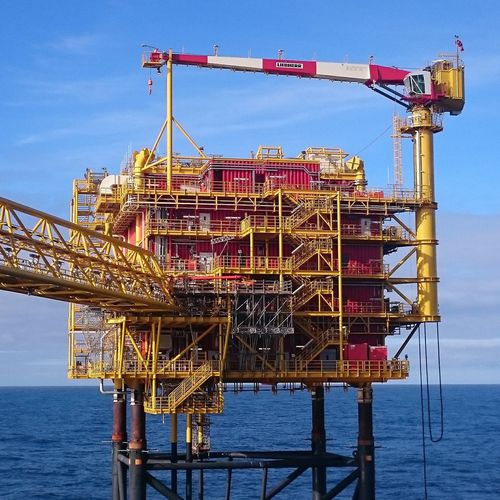 Башенный кран для использования в открытом море - RL 650 - Liebherr Cranes - фиксированный / GME / для подъема