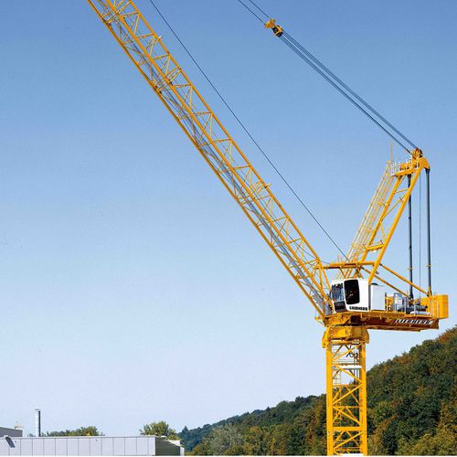 Фиксированный башенный кран - 280 HC-L 12/24 Litronic - Liebherr Cranes - GME / с переменным вылетом / для фасада здания