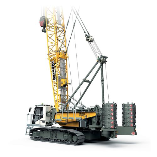 Гусеничный башенный кран - LR 1110 - Liebherr Cranes - со стрелой / решетка / для строительства