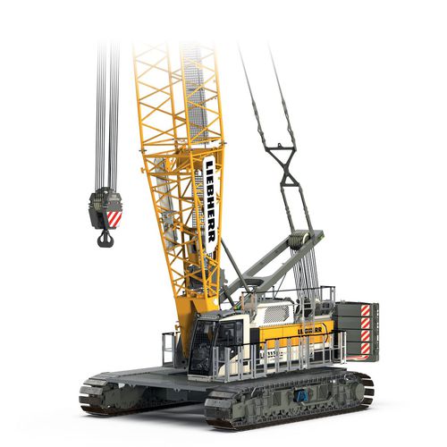Гусеничный башенный кран - LR 1130.1 - Liebherr Cranes - со стрелой / решетка / для строительства