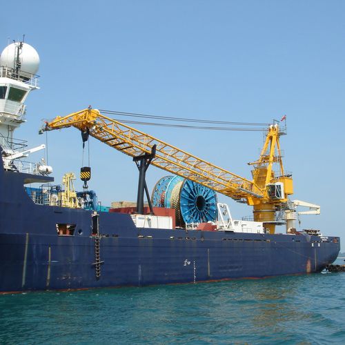Башенный кран для использования в открытом море - BOS 2600 - Liebherr Cranes - плавучий / GME / для подъема