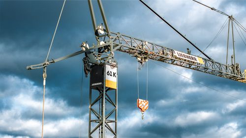 Фиксированный башенный кран - 61 K - Liebherr Cranes - башенный / для подъема / транспортный