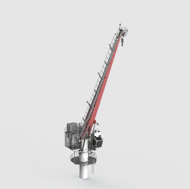 Башенный кран для использования в открытом море - RL 650 - Liebherr Cranes - фиксированный / GME / для подъема