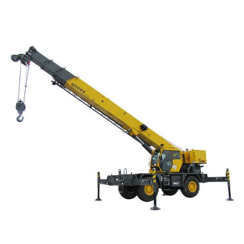 Башенный кран для труднопроходимых участков местности - RT540E - Manitowoc Cranes - мобильный / телескопический / для подъема
