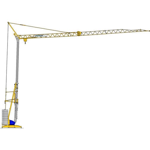Башенный кран с автоматической сборкой - Igo 30 - Manitowoc Cranes - фиксированный / решетка / для строительства