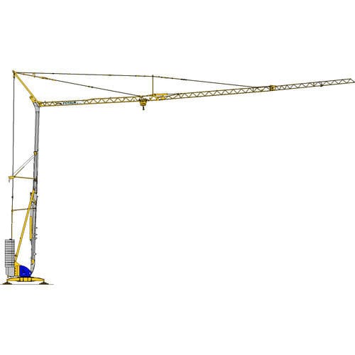 Башенный кран с автоматической сборкой - Igo 50 - Manitowoc Cranes - фиксированный / решетка / для строительства