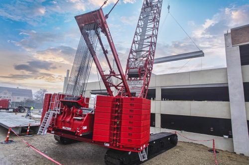 Гусеничный башенный кран - MLC300 VPC-MAX - Manitowoc Cranes - со стрелой / с подъемной стрелой / решетка