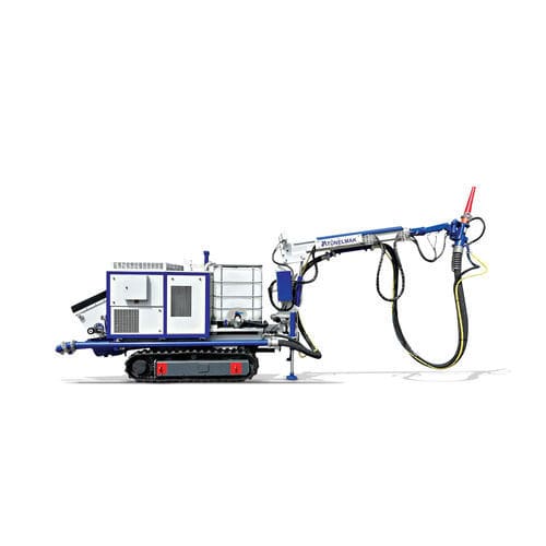 Гусеничный бетононасос - Adroit 16DT - TUNELMAK CONSTRUCTION MACHINERY INC - для туннеля / подземный / для открытого пространства