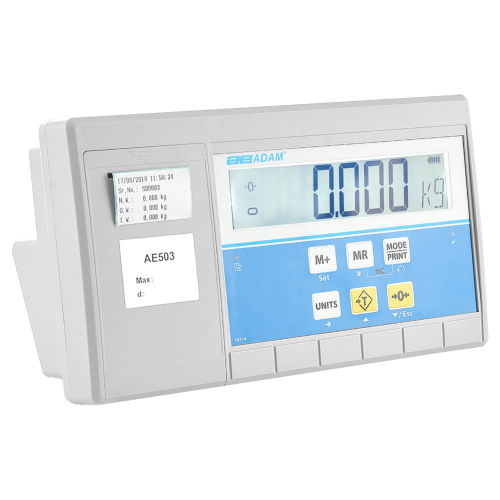 Весовой индикатор ЖК-дисплей - AE 503 - AE Adam GmbH - настольный / со встроенным принтером