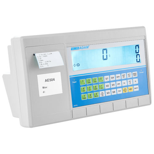 Весовой индикатор ЖК-дисплей - AE 504 - AE Adam GmbH - прочный / программируемый / на аккумуляторе
