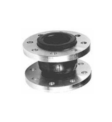 Компенсационный шов из каучука - T - EPDM - Tubes International - круглый / с фланцем / осевой