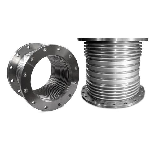 Компенсационный шов из стали - AX1T - PN 16 - Tubes International - круглый / с фланцем / осевой