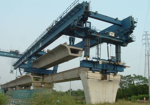 Сегментный козловой кран для двойной балки коробчатого сечения - BEIJING WOWJOINT MACHINERY CO., LTD. - для строительства мостов