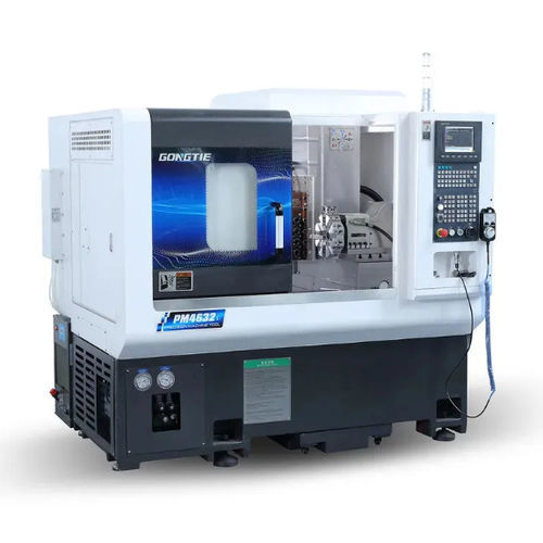 Токарно-фрезерный центр ЧПУ - PM4632 - Ningbo GongTie Precision Machinery Co.,LTD - горизонтальный / 2 оси / плоскостной